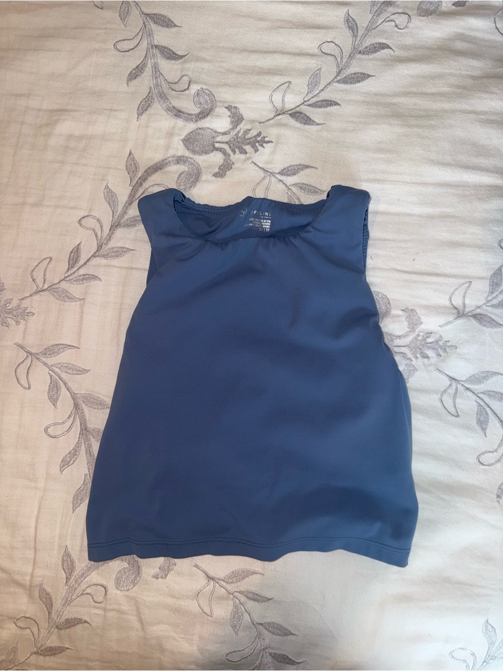 aerie OFFLINE Blue Performance Tank Top